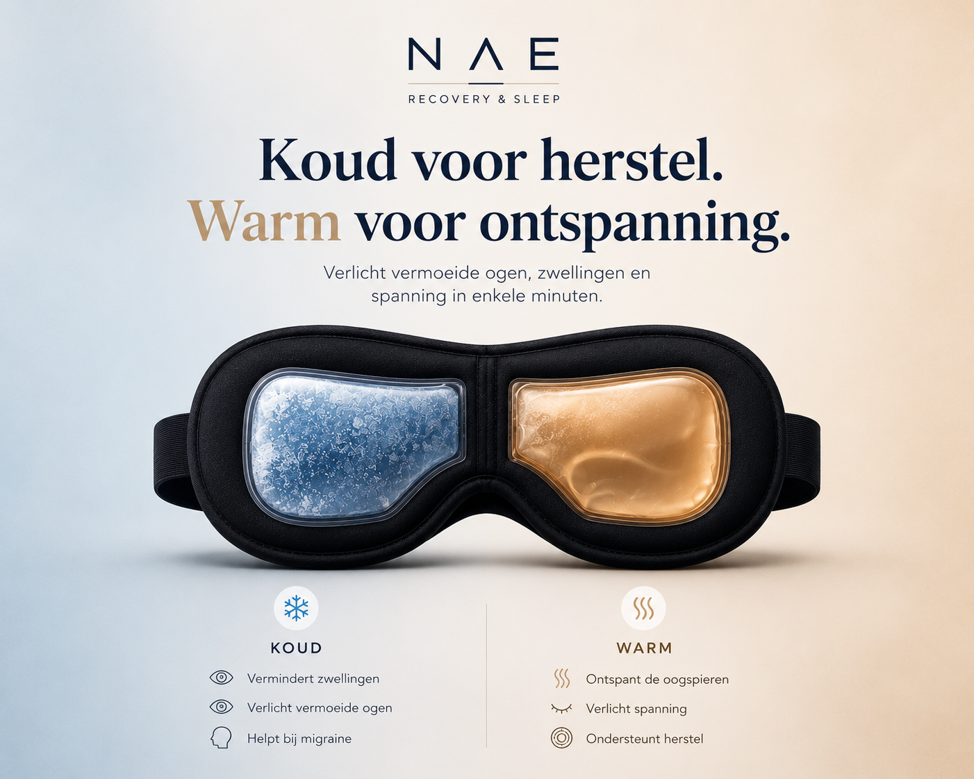 NAE Premium Comfort Slaapmasker
