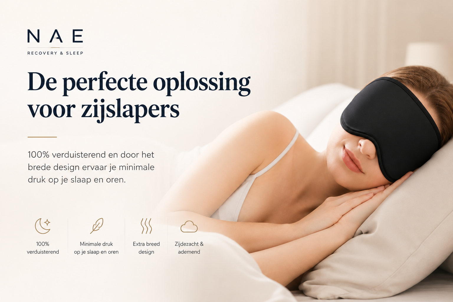 NAE Premium Comfort Slaapmasker