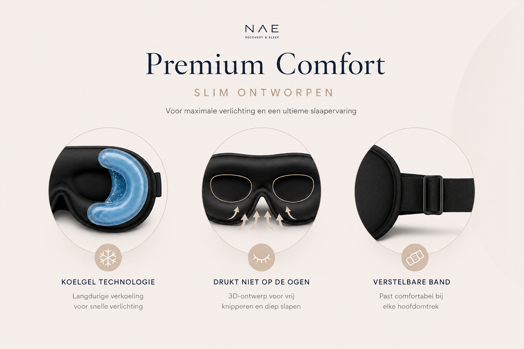 NAE Premium Comfort Slaapmasker